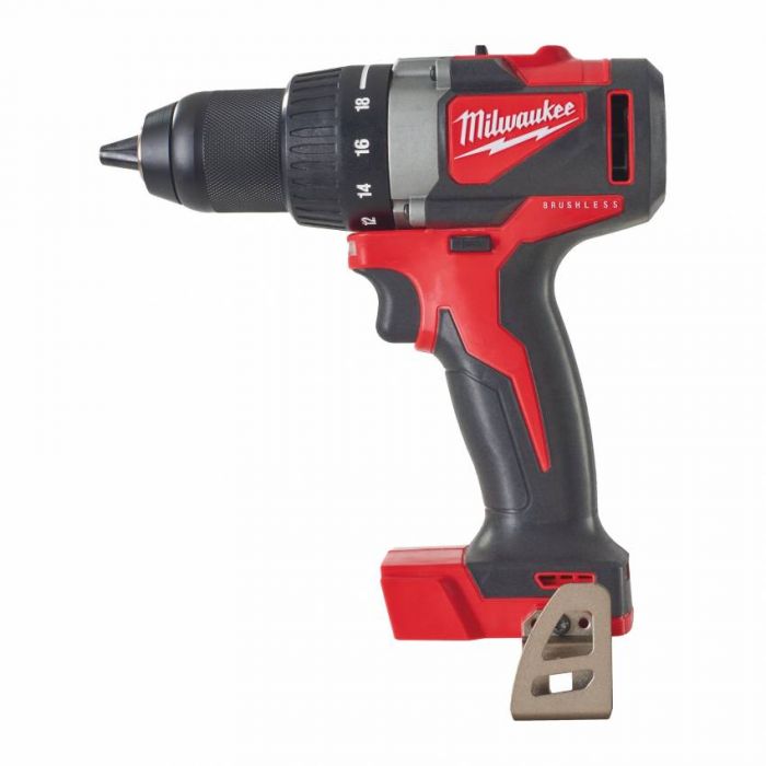 Дриль-шуруповерт акумуляторний MILWAUKEE, M18 BLDD2-502X, 82Нм (заряд.пр., 2акум. Х5Ач, HDкейс)