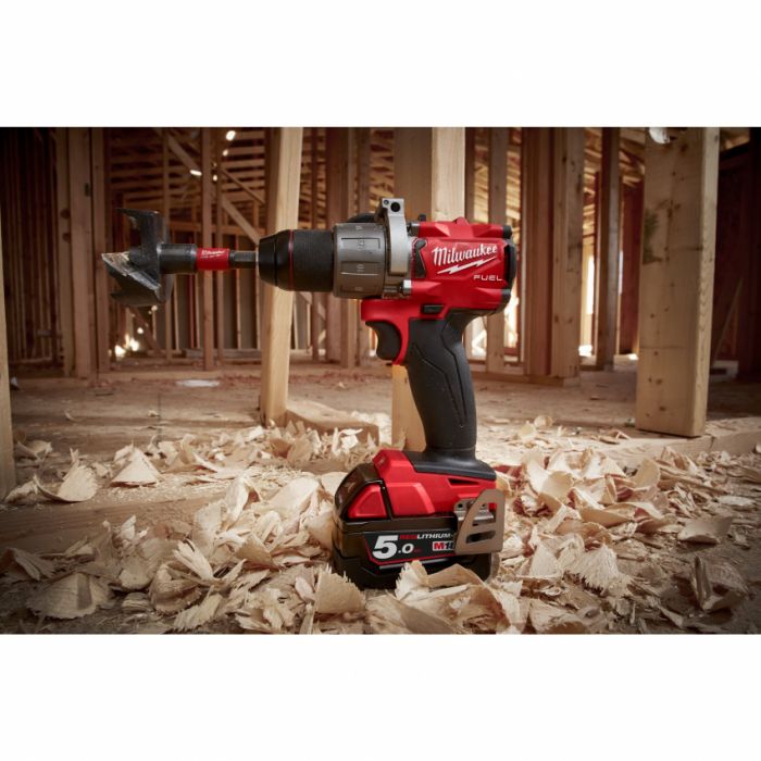 Дриль-шуруповерт акумуляторний MILWAUKEE, M18 FDD2-502X,135Нм (зарядний пристрій, 2 акум.Х 5Ач, HDкейс)