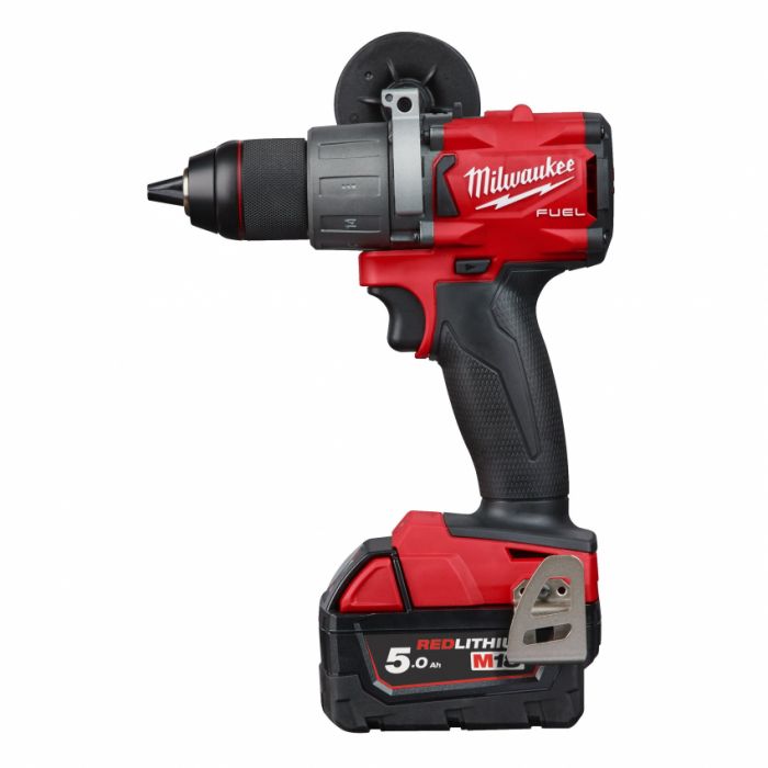 Дриль-шуруповерт акумуляторний MILWAUKEE, M18 FDD2-502X,135Нм (зарядний пристрій, 2 акум.Х 5Ач, HDкейс)