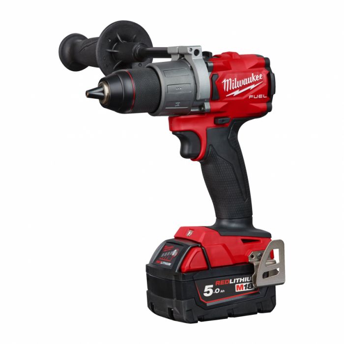 Дриль-шуруповерт акумуляторний MILWAUKEE, M18 FDD2-502X,135Нм (зарядний пристрій, 2 акум.Х 5Ач, HDкейс)