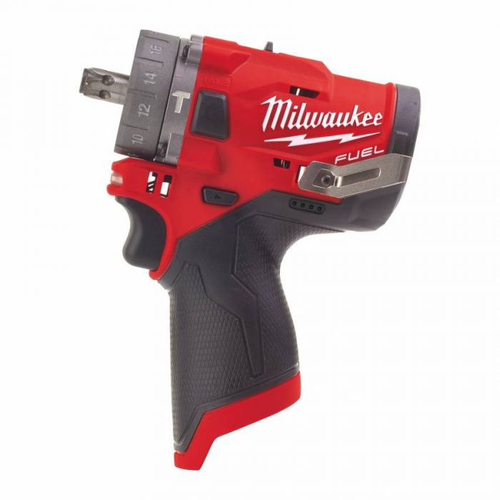 Дриль-шуруповерт із ударом акумуляторний MILWAUKEE, M12 FPDX-0, 37Нм; патрон FIXTEC