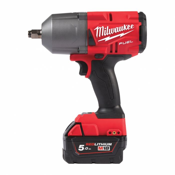 Гайкокрут акумуляторний 1/2" MILWAUKEE, M18 FHIWF12-502X, 1898Нм, (зарядний пристрій, 2 акум.Х 5Ач, HDкейс)