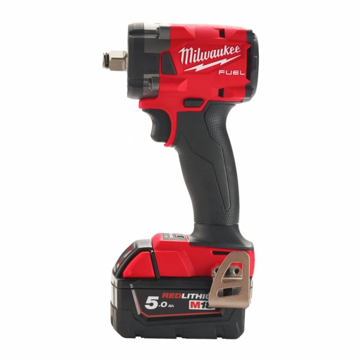 Гайкокрут акумуляторний 1/2" MILWAUKEE, M18 FIW2F12-502X, 339Нм ( зар.пристрій, 2акум.Х 5Ач, HD кейс)