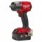 Гайкокрут акумуляторний 1/2" MILWAUKEE, M18 FMTIW2F12-502X, 881Нм ( зар.пристрій, 2акум.Х5Ач, HDкейс)