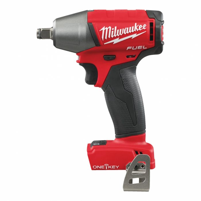 Гайкокрут акумуляторний 1/2" MILWAUKEE, M18 ONEIWF12-502X, 300Нм (зарядний пристрій, 2 акум.Х 5Ач, HDкейс)