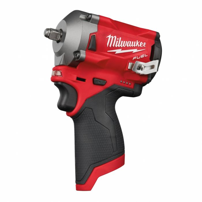 Гайкокрут акумуляторний 3/8" MILWAUKEE, M12 FIW38-422X, 12В, 339 Нм, (заряд. пристрій, 1 акум.Х 2Ач, 1 акум.Х 4Ач, HD кейс)