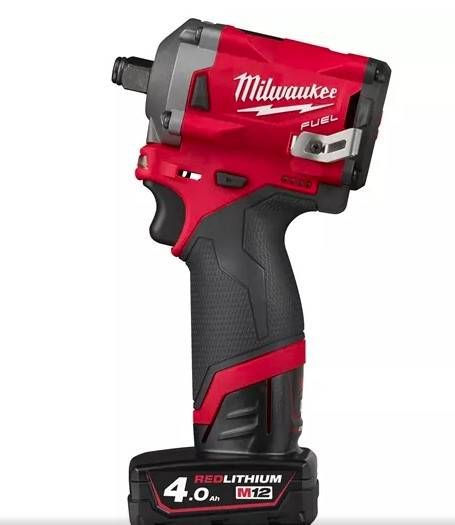 Акумуляторний імпульсний гайковерт Milwaukee M12 FIWF12-0, 339 Нм без акумуляторів та зарядного пристрою