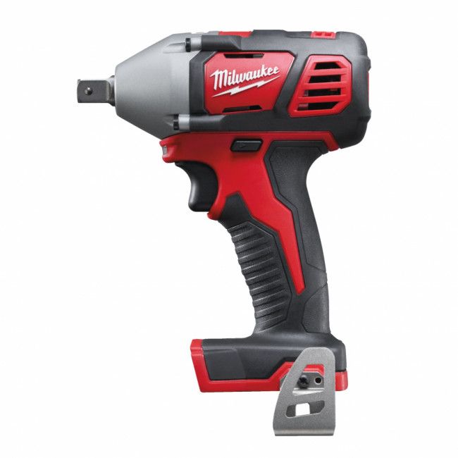 Гайкокрут акумуляторний 1/2" MILWAUKEE, M18 BIW12-402C, 240Нм (зарядний пристрій, 2 акум.Х 4Ач, кейс)