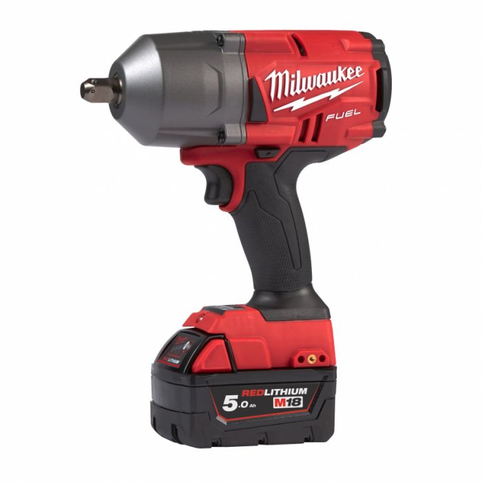 Гайковерт акумуляторний 1/2" MILWAUKEE, M18 FHIWP12-502X, 1491Нм (зарядний пристрій, 2 акум.Х 5Ач, HDкейс)