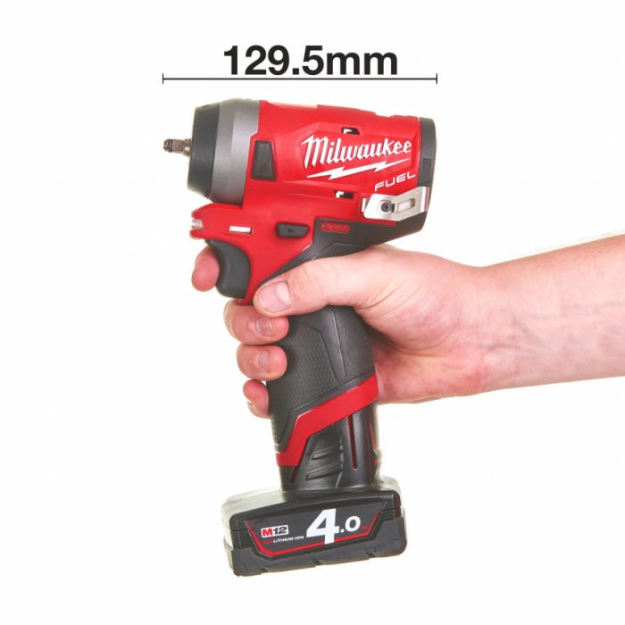 Гайковерт акумуляторний 1/4" MILWAUKEE, M12 FIW14-0, 136 Нм