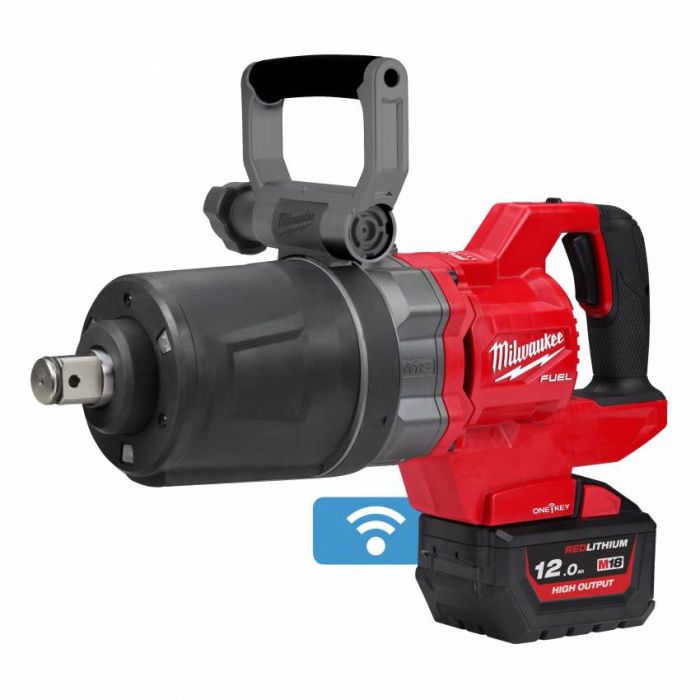 Гайковерт акумуляторний 1" MILWAUKEE, M18 ONEFHIWF1DS-0C, 2711Нм (кейс)