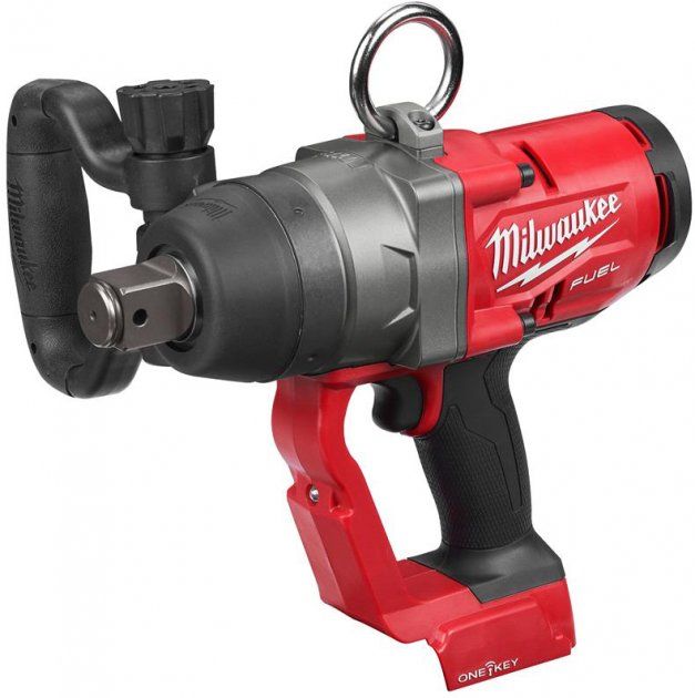 Гайковерт акумуляторний 1" MILWAUKEE, M18 ONEFHIWF1-802X, 2400Нм (зарядний пристрій, 2 акум.Х 8Ач, HDкейс)