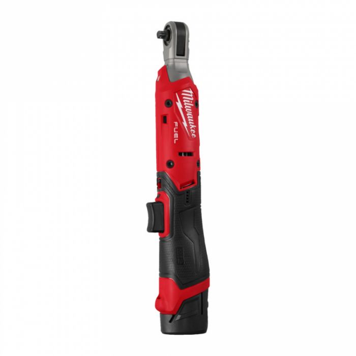 Гайковерт-трещітка кутовий компактний акумуляторний безщітковий 1/4'' MILWAUKEE, M12 FIR14G2-252B, 61Нм (зарядний пристрій С12,