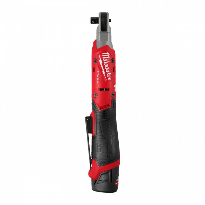 Гайковерт-трещітка кутовий компактний акумуляторний безщітковий 3/8'' MILWAUKEE, M12 FIR38G2-252B, 95Нм (зарядний пристрій С12,