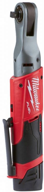 Гайковерт кутовий акумуляторний 3/8" MILWAUKEE, M12 FIR38-201B, 75Нм, (зарядний пристрій, 1 акум.Х 2Ач, сумка)