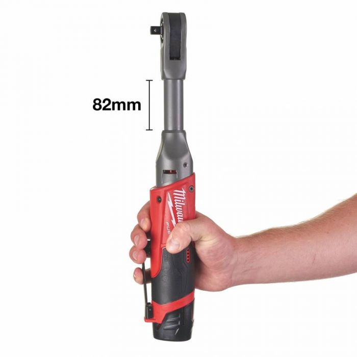 Гайковерт кутовий акумуляторний 3/8" MILWAUKEE, M12 FIR38LR-0, 75Нм