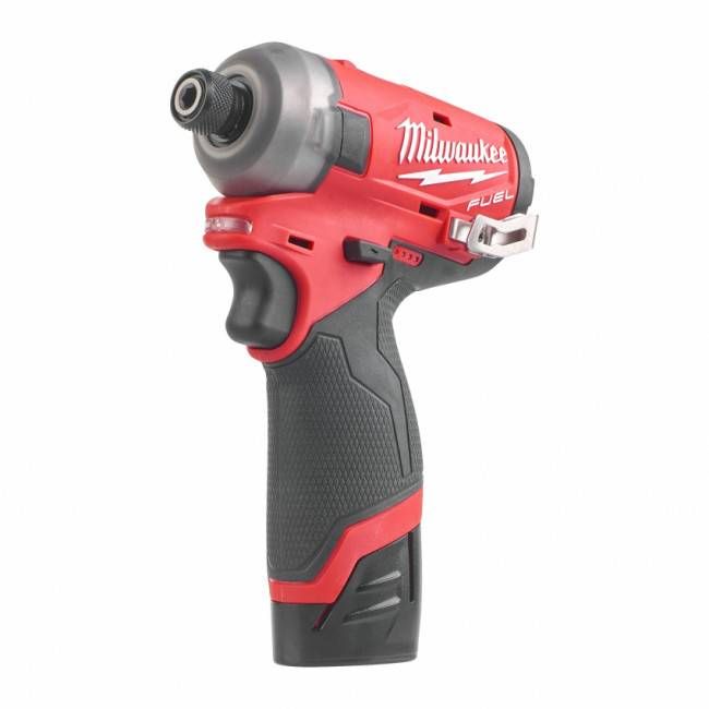 Гвинтоверт акумуляторний 1/4" HEX MILWAUKEE, M12 FQID-0, 50Нм