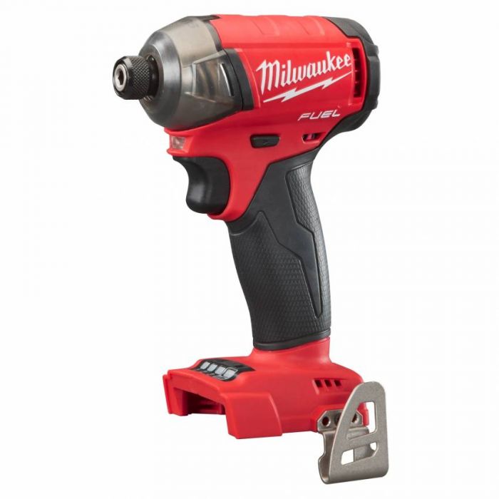 Імпульсний ударний акумуляторний шуруповерт 1/4" HEX MILWAUKEE, M18 FQID-0X, 50Нм, HDкейс