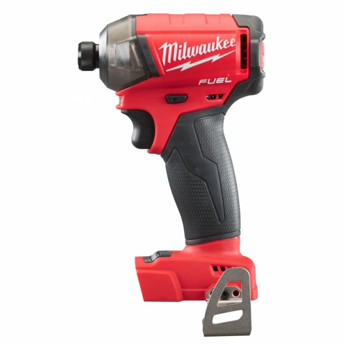 Імпульсний ударний шуруповерт акумуляторний 1/4" HEX MILWAUKEE, M18 FQID-502X, 50Нм (зарядний пристрій, 2 акум.Х 5Ач, кейс)