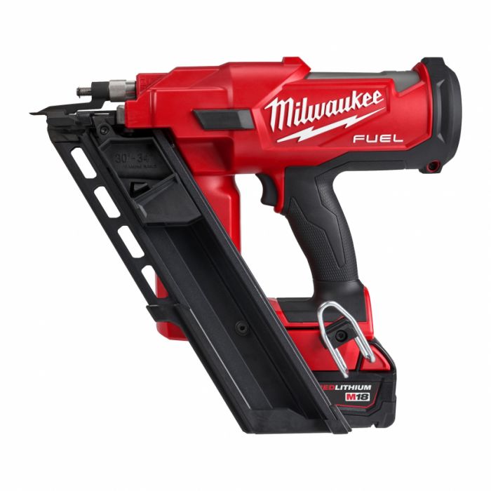 Цвяхів пістолет акумуляторний MILWAUKEE, M18 FFN-0C, 50/90мм (кейс)