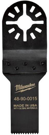 Полотно для багатофункціонального інструменту MILWAUKEE, 19мм, (деревина та ПВХ)