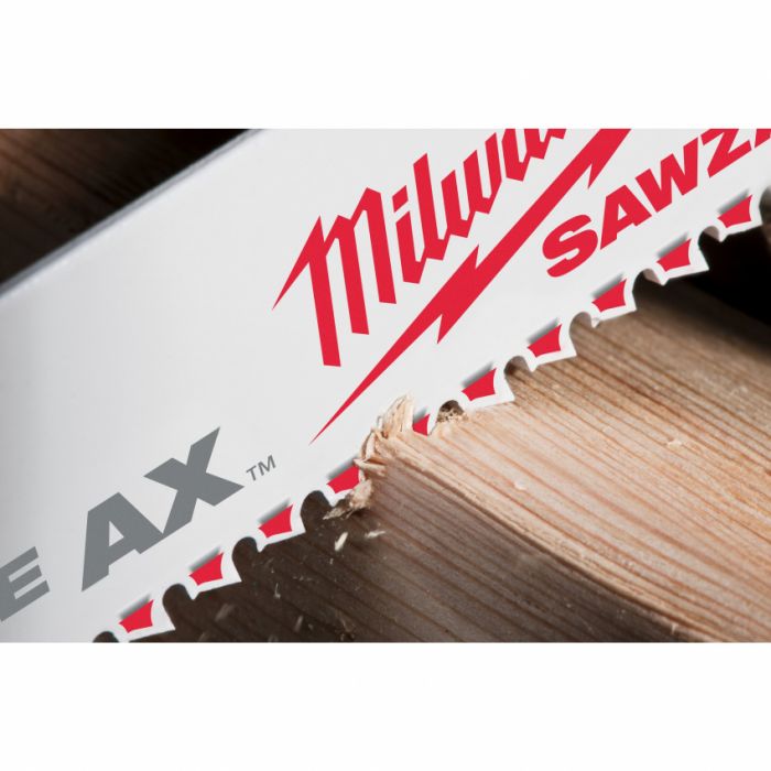 Полотно для шаб. пилки THE AX FANG TIP MILWAUKEE, 150х5мм, (5шт)