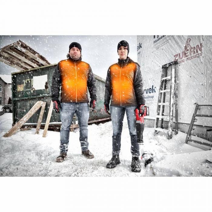 Куртка з електропідігрівом акумуляторна жіноча MILWAUKEE M12 HJP LADIES-0 (XL), чорна