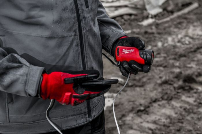 Куртка з підігрівом MILWAUKEE, M12 HJGREY5-201(XL), сіра (розмір XL) (+зар.пр., 1 акум.Х 2Аг)