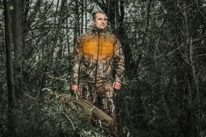 Куртка з підігрівом розмір "XXL" M12 HJCAMO6-0  камуфляж  (без  з/у и аккумулятора)