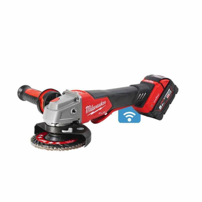 Кутошліфувальна машина 125мм MILWAUKEE M18 ONEFSAG 125XPDB-502X FUEL 4933478435