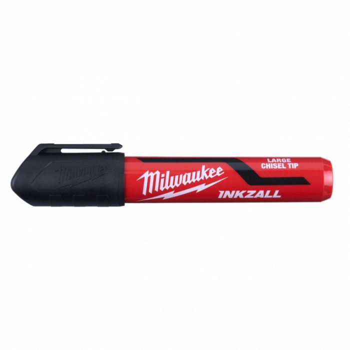 Маркер для будмайданчика InkZAll MILWAUKEE, великий (L), чорний (3шт)