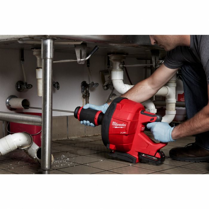 Машина прочисна акумуляторна MILWAUKEE, M18 FDCPF10-0C, трос 10м