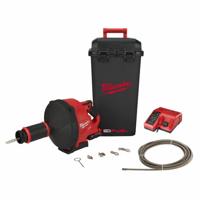 Машина прочисна акумуляторна MILWAUKEE, M18 FDCPF10-0C, трос 10м