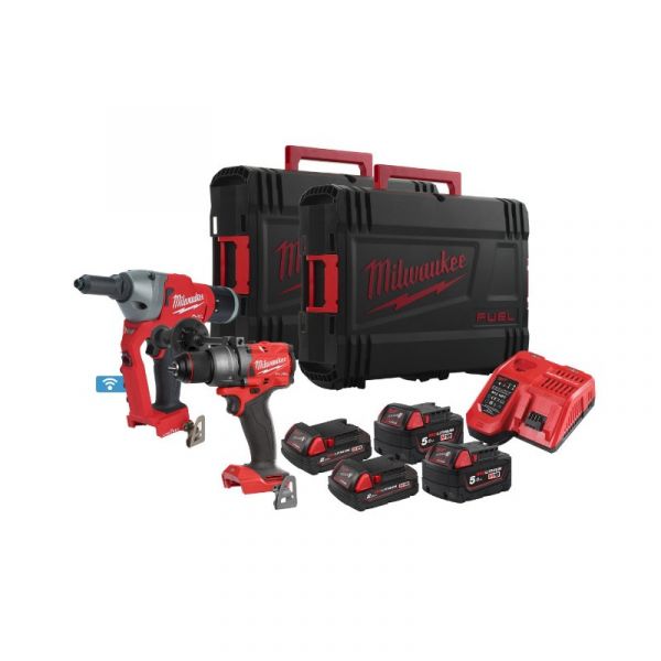 Набір акумуляторних інструментів Milwaukee M18 FPP2G3-524XEU FUEL