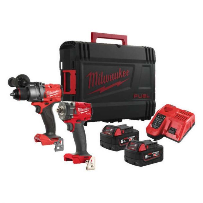 Набор аккумуляторных инструментов Milwaukee M18FPP2B3-502X, 4933492521