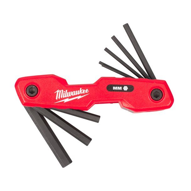 Набор метрических складных шестигранных ключей (8 шт.) Milwaukee 4932480978