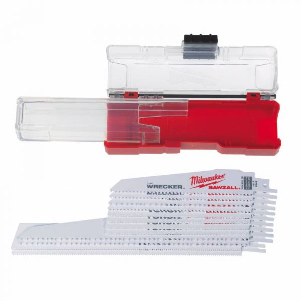 Набір полотен для шаблею. пили SAWZALL MILWAUKEE, (12шт)
