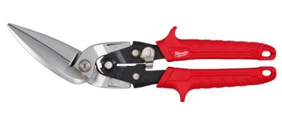 Ножиці по металу подовжені офсетні (45°) MILWAUKEE (лівий різ)