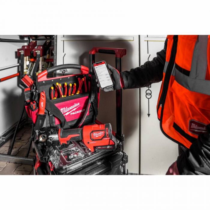 Обжимник гідравлічний акумуляторний MILWAUKEE M18 HCCT-201C ONE-KEY