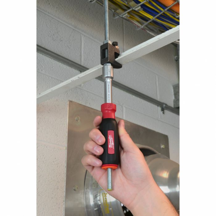 Викрутка магнітна HollowCore MILWAUKEE HEX 13мм/(М8), (оранжевий)
