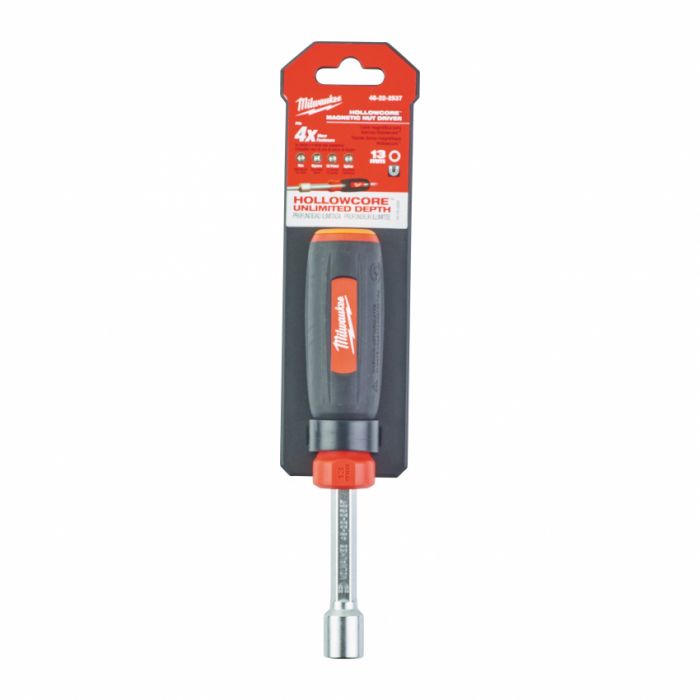 Викрутка магнітна HollowCore MILWAUKEE HEX 13мм/(М8), (оранжевий)