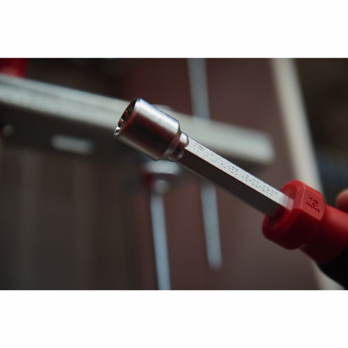 Викрутка магнітна HollowCore MILWAUKEE HEX 13мм/(М8), (оранжевий)
