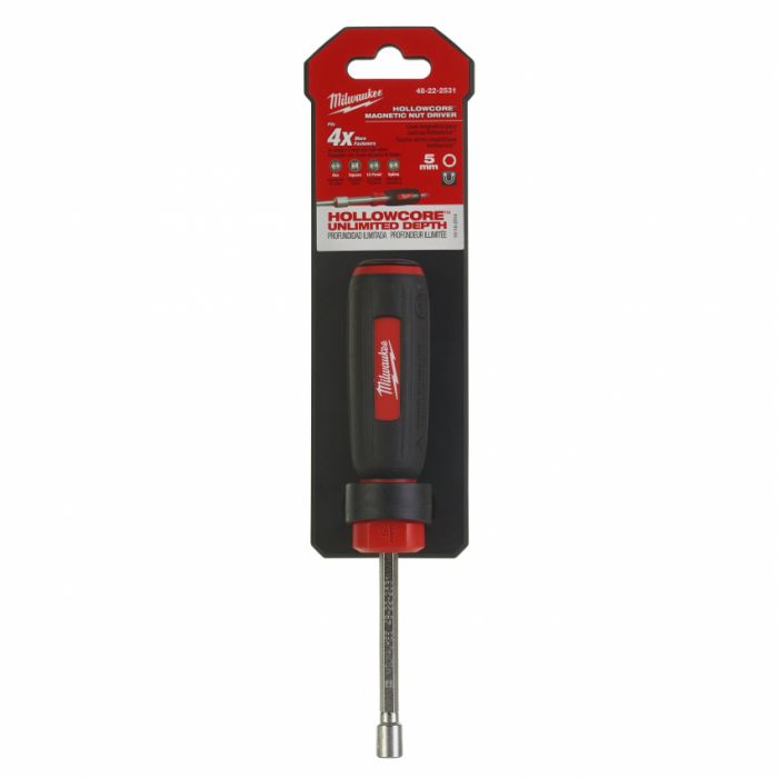 Викрутка магнітна HollowCore MILWAUKEE HEX 5,5 мм/(М3) (коричневий)