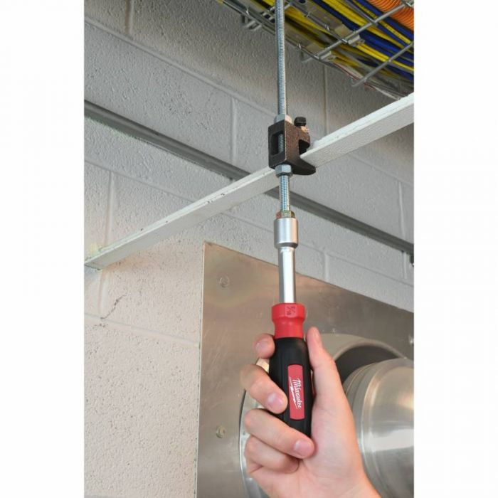 Викрутка магнітна HollowCore MILWAUKEE HEX 7мм/(М4), (оранжевий)