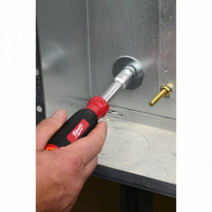Викрутка магнітна HollowCore MILWAUKEE HEX 7мм/(М4), (оранжевий)