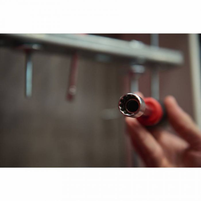 Викрутка магнітна HollowCore MILWAUKEE HEX 7мм/(М4), (оранжевий)