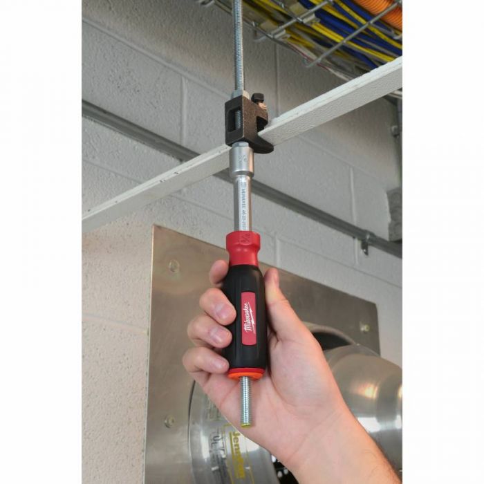 Викрутка магнітна HollowCore MILWAUKEE HEX 7мм/(М4), (оранжевий)