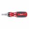 Викрутка з тріскачкою HEX MILWAUKEE, 9 в 1 (комплект)