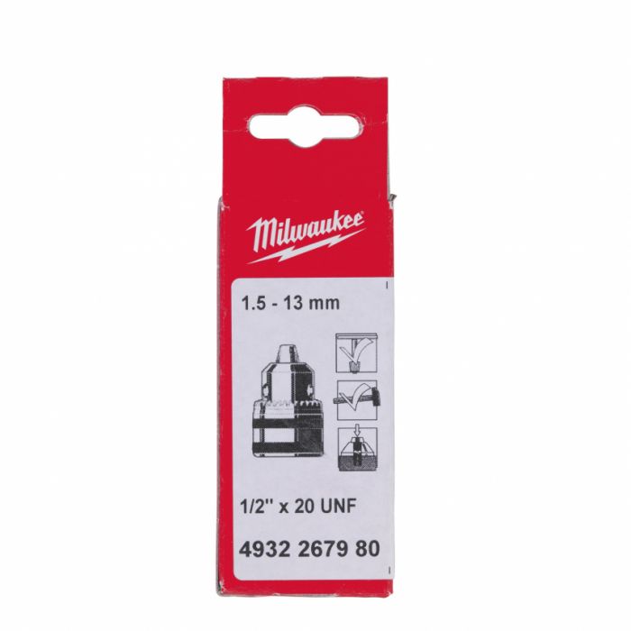 Патрон ключовий MILWAUKEE 1,5-13 1/2"х20