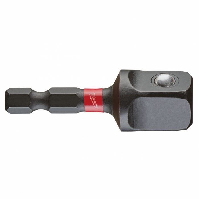 Перехідник ShW MILWAUKEE з 1/4"HEX на 3/8" квадратний хвостовик 0